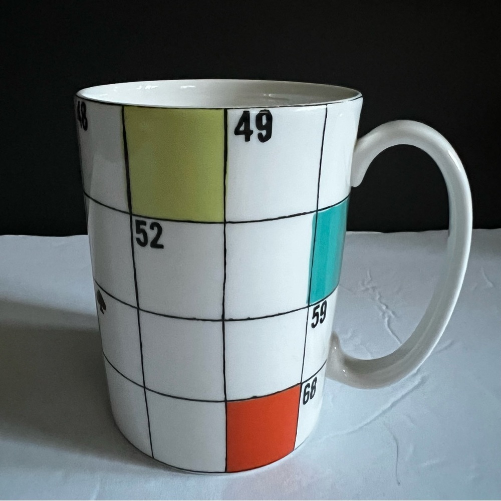 Kate Spade “Say The Word” Crossword Puzzle Mug by Lenox